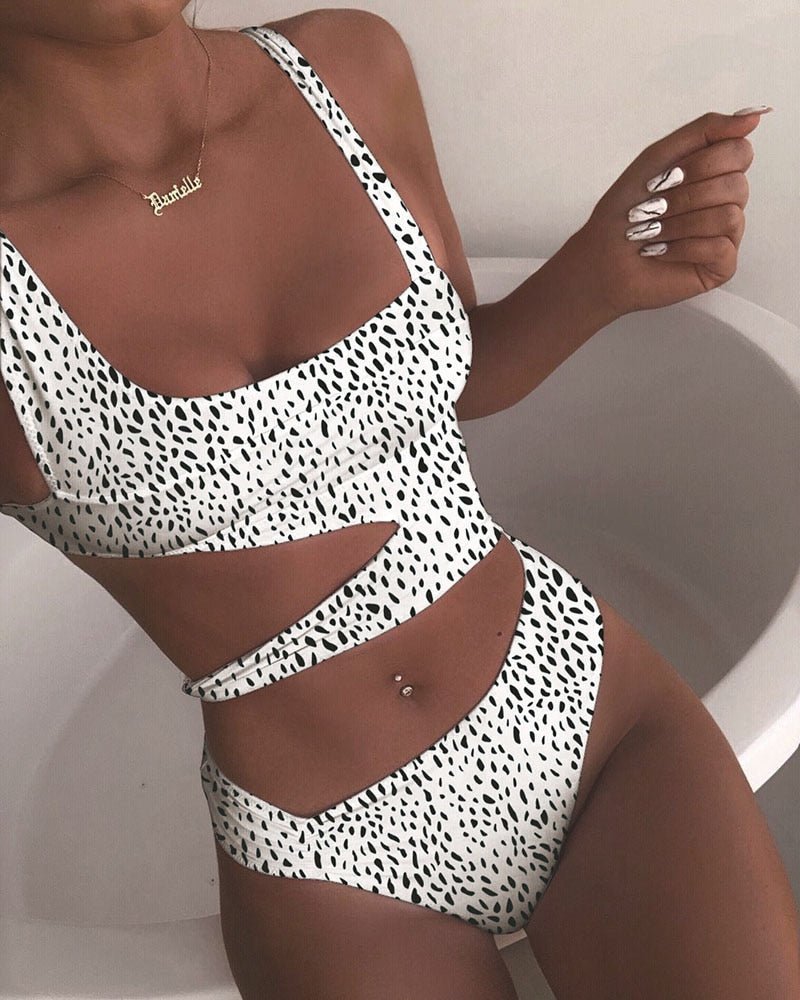 Anmutiger Push-Up-Badeanzug für Damen