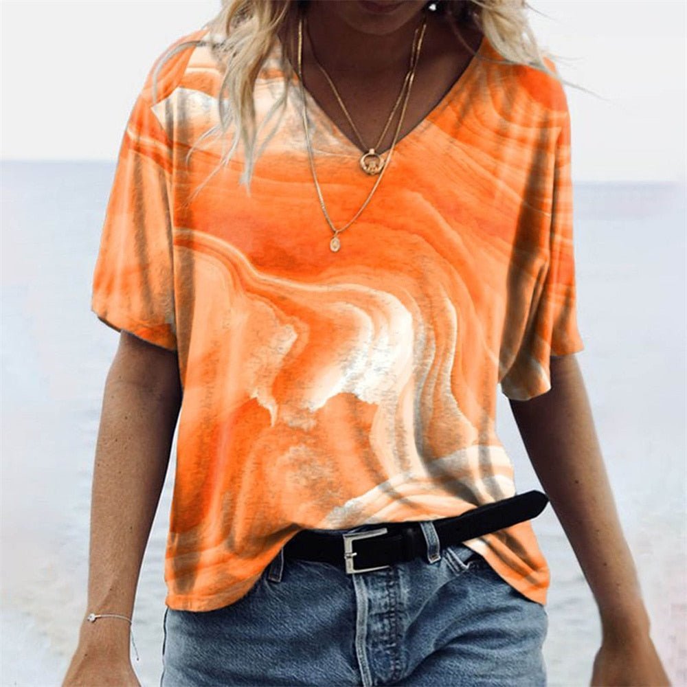 Elegantes Boho T-Shirt für Damen