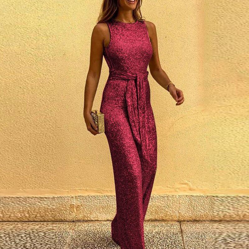 Glitzerndes Jumpsuit für Damen